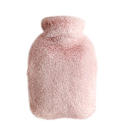 1000ml Thickened Hot Water Bottle Pink