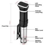 1100W Sous Vide Cooker Machine US Plug