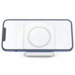 15W Portable 3-in-1 Magnetic Wireless Charger White