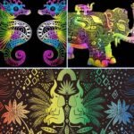 20pcs Laser Engraving Paper Card Set