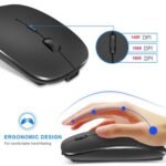 2.4G Wireless Bluetooth Mouse Blue