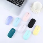 2.4G Wireless Bluetooth Mouse Blue