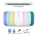 2.4G Wireless Bluetooth Mouse Blue