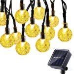24mm Solar String Lights Warm Light