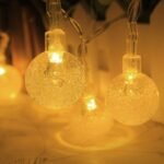 24mm Solar String Lights Warm Light