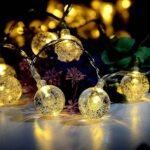 24mm Solar String Lights Warm Light