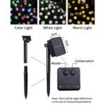 24mm Solar String Lights Warm Light
