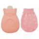 310ml Silicone Hot Water Bag with Knitted Cover Pink
