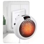 400W Electric Fan Heater White