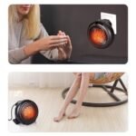 400W Electric Fan Heater White