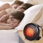 400W Electric Fan Heater White