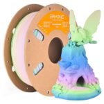 4kg ERYONE Rainbow Dual Color Matte PLA Filament