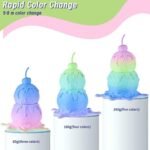 4kg ERYONE Rainbow Dual Color Matte PLA Filament