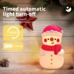 500mAh Snowman Night Light