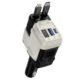 A1 66W 4 in 1 Car Phone Charger with Retractable Cable White