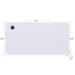 ACGAM 140*60*1.8 CM MDF Table Top for ACGAM Lifting Frame White