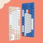 Ajazz AK871 87 Keys Wireless Mechanical Keyboard Blue Switch