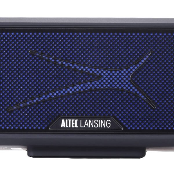 Altec Lansing - Bluetooth HydraBlast 2.0 EverythingProof Portable Speaker - Black/Blue