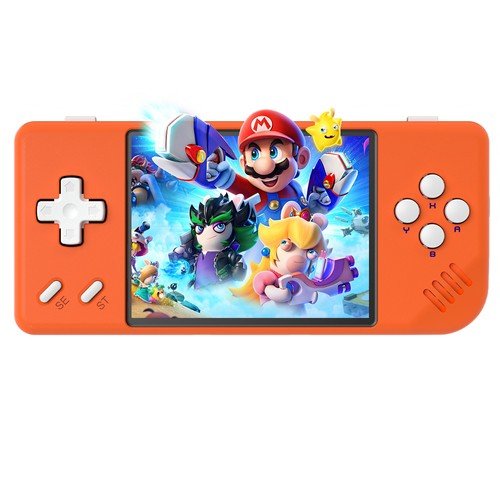 ANBERNIC RG28XX Game Console 64GB Lava Orange