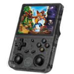 ANBERNIC RG353V 64GB Game Console Transparent Black