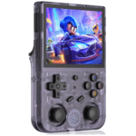 ANBERNIC RG353V 64GB Game Console Transparent Purple
