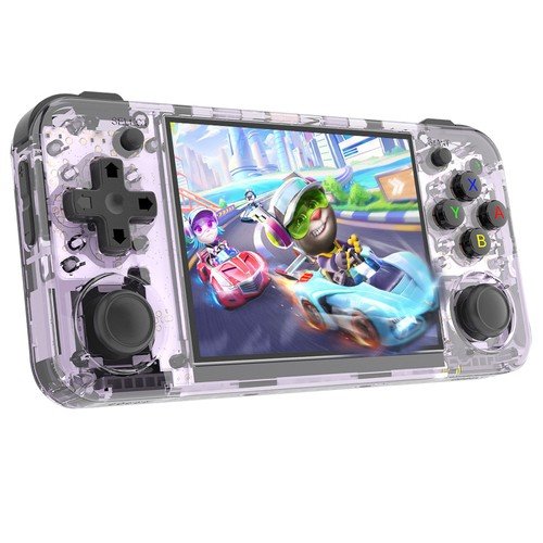 ANBERNIC RG35XX H Game Console 64GB - Purple