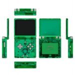 ANBERNIC RG35XXSP Flip Game Console 64GB 5000 Games Green