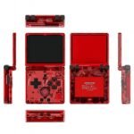 ANBERNIC RG35XXSP Flip Game Console 64GB 5000 Games Red