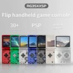 ANBERNIC RG35XXSP Flip Game Console 64GB 5000 Games Red