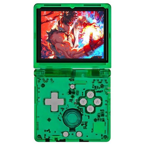 ANBERNIC RG35XXSP Game Console 64GB/128GB 10000 Games Green