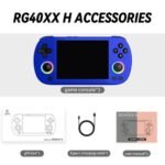 ANBERNIC RG40XX H Game Console 64GB+128GB Blue
