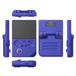ANBERNIC RG40XXV Game Console White 64GB HDMI Cable Bag Blue