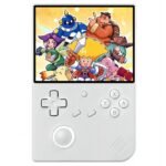 ANBERNIC RG40XXV Game Console White 64GB HDMI Cable Bag White