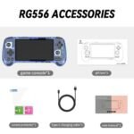 ANBERNIC RG556 Game Console 8GB/128GB/256GB 8714 Games Blue