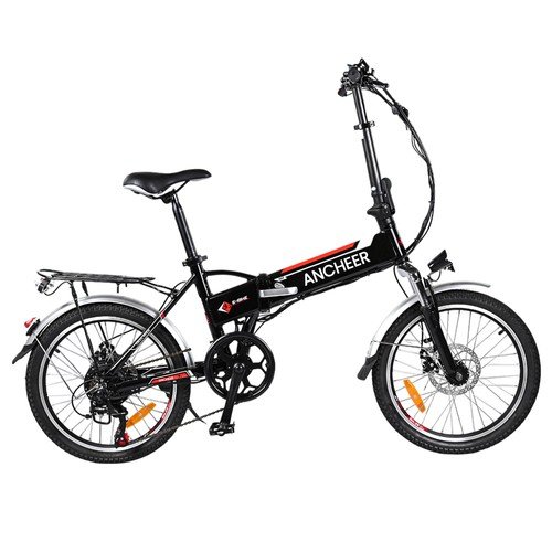 ANCHEER AM1908 Electric Bike 250W 8Ah Black