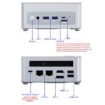 AOOSTAR GEM12 R7 8845HS Mini PC 32+1TB Silver