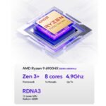 AOOSTAR GEM12 R9 6900HX Mini PC 32+1TB Silver