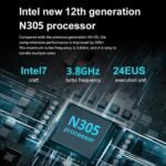 AOOSTAR N9N Pro Mini PC Intel Core i3-N305 16GB RAM and 512GB ROM EU