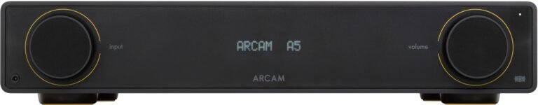 Arcam - A5 50W Integrated Amplifier - Black