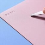 Baseus Mouse Pad PU Leather Pink