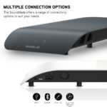 BlueAnt - Soundblade 2.1 Channel Bluetooth 5.3 Under Monitor Soundbar - Charcoal