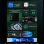 BMAX B6 Power Mini PC Intel Core i7 16GB LPDDR4 1TB SSD