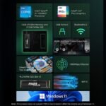 BMAX B6 Pro Mini PC Intel Core i5 16GB LPDDR4 512GB SSD