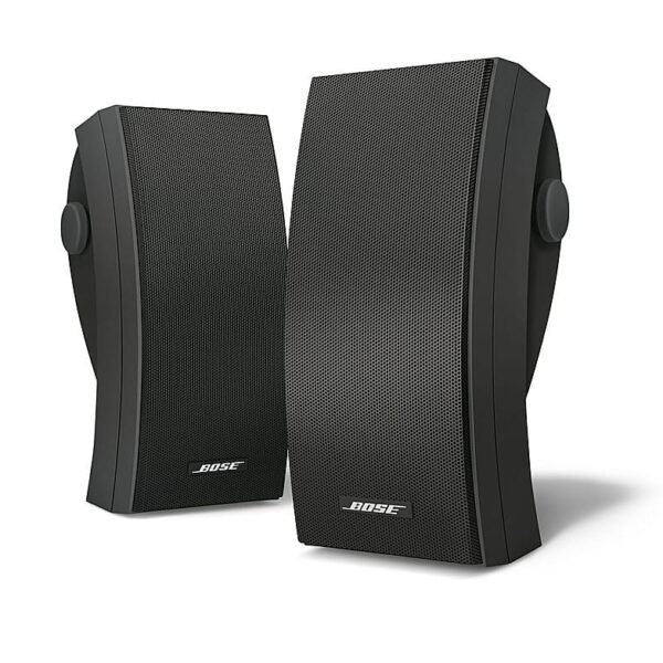 Bose - 251 Wall Mount Outdoor Environmental Speakers - Pair - Black