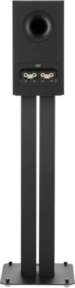 Bowers & Wilkins - 600 S3 Series Bookshelf Speaker with 1" Tweeter and 5" Midbass (Pair) - Black