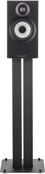 Bowers & Wilkins - 600 S3 Series Bookshelf Speaker with 1" Tweeter and 5" Midbass (Pair) - Black