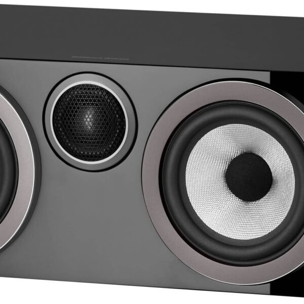 Bowers & Wilkins - 700 Series 3 Center Channel with 1" Tweeter and 5" Midbass (Each) - Gloss Black