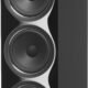 Bowers & Wilkins - 700 Series 3-way Floorstanding Speaker w/ Tweeter on top, w/6" midrange, three 6.5" bass drivers (each) - Gloss Black