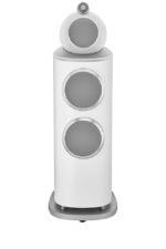 Bowers & Wilkins - 800 Series Diamond 1" Diamond Tweeter, 6" Midrange in Turbine Head, Dual 8" Woofer Floorstanding Speaker (each) - White