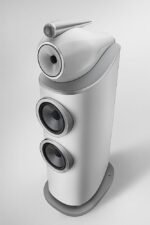 Bowers & Wilkins - 800 Series Diamond 1" Diamond Tweeter, 6" Midrange in Turbine Head, Dual 8" Woofer Floorstanding Speaker (each) - White